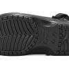 Crocs Classic Clog Cozy Atmungsaktive Strandsandalen Schwarz 207142-001