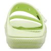 Crocs Classic Clog Cozy Unisex Grau Grün Hausschuhe 206761-335