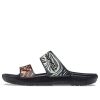 Crocs Classic Clog Cozy Unisex Schwarze Mehrfarbige Hausschuhe «Schwarz» 207847-0C4