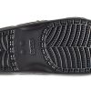 Crocs Classic Clog Cozy Unisex Schwarze Mehrfarbige Hausschuhe «Schwarz» 207847-0C4