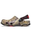 Crocs Classic Clog Desert Camouflage Beach Unisex Schwarz Braun Sandalen 207305-088
