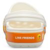 Crocs Classic Clog Line Friends Beach Weiß Gelb Unisex Sandalen «Weiß Gelb» 205791-100