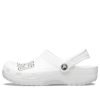Crocs Classic Clog Logo «Weiß» 206450-103