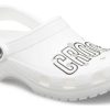 Crocs Classic Clog Logo «Weiß» 206450-103