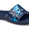 Crocs Classic Clog Lässige Sport-Hausschuhe Unisex Blau 207280-4HQ