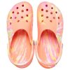 Crocs Classic Clog Marble Beach Sports Unisex Rote Mehrfarbige Sandalen «Rot» 206867-83F