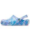 Crocs Classic Clog Marble Beach Sports Unisex Weiß Blau Sandalen «Weiß Blau» 206867-1FK