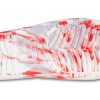 Crocs Classic Clog Marble Beach Unisex Rot Weiß Hausschuhe «Red White» 206879-884