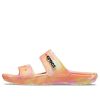 Crocs Classic Clog Marble Beach Unisex Rote Mehrfarbige Hausschuhe «Rot» 207701-83F