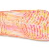 Crocs Classic Clog Marble Beach Unisex Rote Mehrfarbige Hausschuhe «Rot» 207701-83F