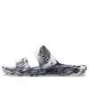Crocs Classic Clog Marble Strandsport-Hausschuhe Unisex Weiß Schwarz 207701-103
