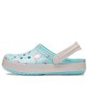 Crocs Classic Clog Pattern Crocs Beach eisblaue Sandalen 205579-4IU