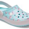 Crocs Classic Clog Pattern Crocs Beach eisblaue Sandalen 205579-4IU