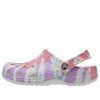 Crocs Classic Clog Pattern Crocs Flat Heel Sports Bunte blaue Sandalen 205453-6SN