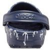 Crocs Classic Clog Printing Sandalen Tiefblau 206053-462