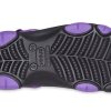 Crocs Classic Clog Schwarz Lila Sandalen «Schwarz Lila» 206340-09V