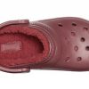 Crocs Classic Clog Sports Unisex-Sandalen in Weinrot, 203591-60U
