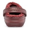 Crocs Classic Clog Sports Unisex-Sandalen in Weinrot, 203591-60U