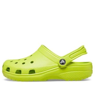 Crocs Classic Clog Strandsandalen «Grün» 10001-3TX