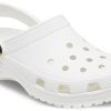 Crocs Classic Clog Strandsandalen Leopardenmuster Weiß 206638-1D1