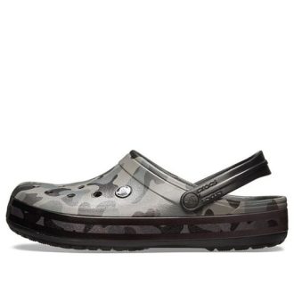 Crocs Classic Clog Strandsandalen Schwarz Camouflage 205579-0DY