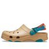 Crocs Classic Clog Strandschuh Braun Gelb Unisex «Braun Gelb» 206340-265