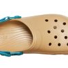 Crocs Classic Clog Strandschuh Braun Gelb Unisex «Braun Gelb» 206340-265
