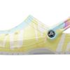 Crocs Classic Clog Tie Dye Strandsandalen Mehrfarbig Unisex 205453-94S