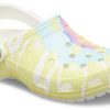 Crocs Classic Clog Tie Dye Strandsandalen Mehrfarbig Unisex 205453-94S