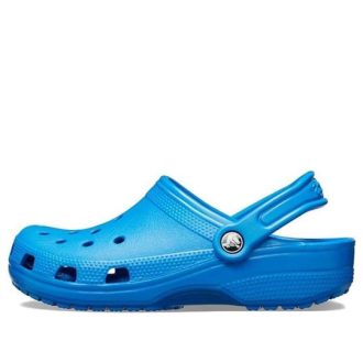 Crocs Classic Cog Beach Blaue Sandalen 10001-4JL