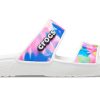 Crocs Classic Colorful Unisex Weiß Rosa Hausschuhe «White Pink» 207771-102
