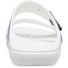 Crocs Classic Colorful Unisex Weiß Rosa Hausschuhe «White Pink» 207771-102