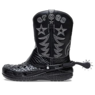 Crocs Classic Cowboy Boot «Schwarz» 208695-001