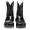 Crocs Classic Cowboy Boot «Schwarz» 208695-001