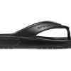 Crocs Classic Cozy rutschfeste Flip-Flops Unisex Schwarz 206119-001