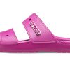 Crocs Classic Cozy Unisex Lila Rot Sandalen 206761-6SV