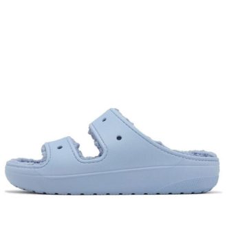 Crocs Classic Cozzzy Sandale «Blue Caloiite» 207446-4NS
