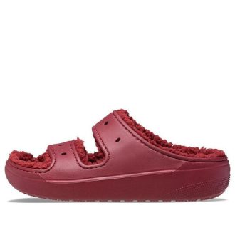 Crocs Classic Cozzzy Sandale «Rot» 207446-612