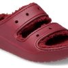 Crocs Classic Cozzzy Sandale «Rot» 207446-612
