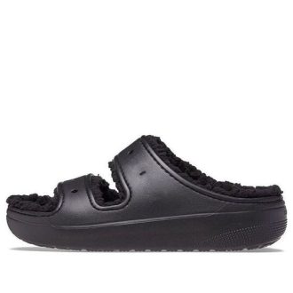 Crocs Classic Cozzzy Sandale «Schwarz» 207446-060