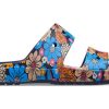 Crocs Classic Crocs Retro Floral Sandalen «Blau Multi» 208975-4HQ