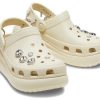 Crocs Classic Crush Punk Clogs «Knochen» 208219-2Y2