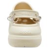 Crocs Classic Crush Punk Clogs «Knochen» 208219-2Y2
