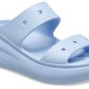 Crocs Classic Crush Sandale «Blue Calcite» 207670-4NS
