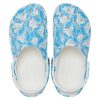 Crocs Classic Duke Print Clogs «Blau Weiß» 210003-4OX