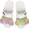 Crocs Classic Fur Sure 2 Riemen Sandalen «Weiß» 207405-100