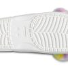 Crocs Classic Fur Sure 2 Riemen Sandalen «Weiß» 207405-100
