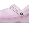 Crocs Classic Fur Sure Clogs Ballerina «Pink Weiß» 207303-6SU