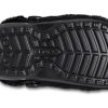 Crocs Classic Fur Sure Slip-On Clogs «Schwarz» 207303-001