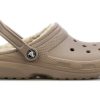 Crocs Classic gefütterte Clogs «Pilzknochen» 203591-2YB